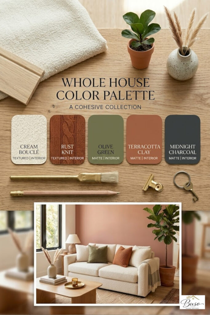 Here are the 5 exact boho paint colors interior designers use to achieve that cozy, earthy, organic modern aesthetic