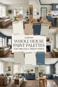 Color Harmony Palettes 🎨 | Timeless Curated Whole House Paint Palettes & Trendy