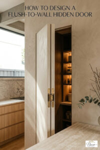How to Build a Flush Hidden Door | Architectural Hardware Guide