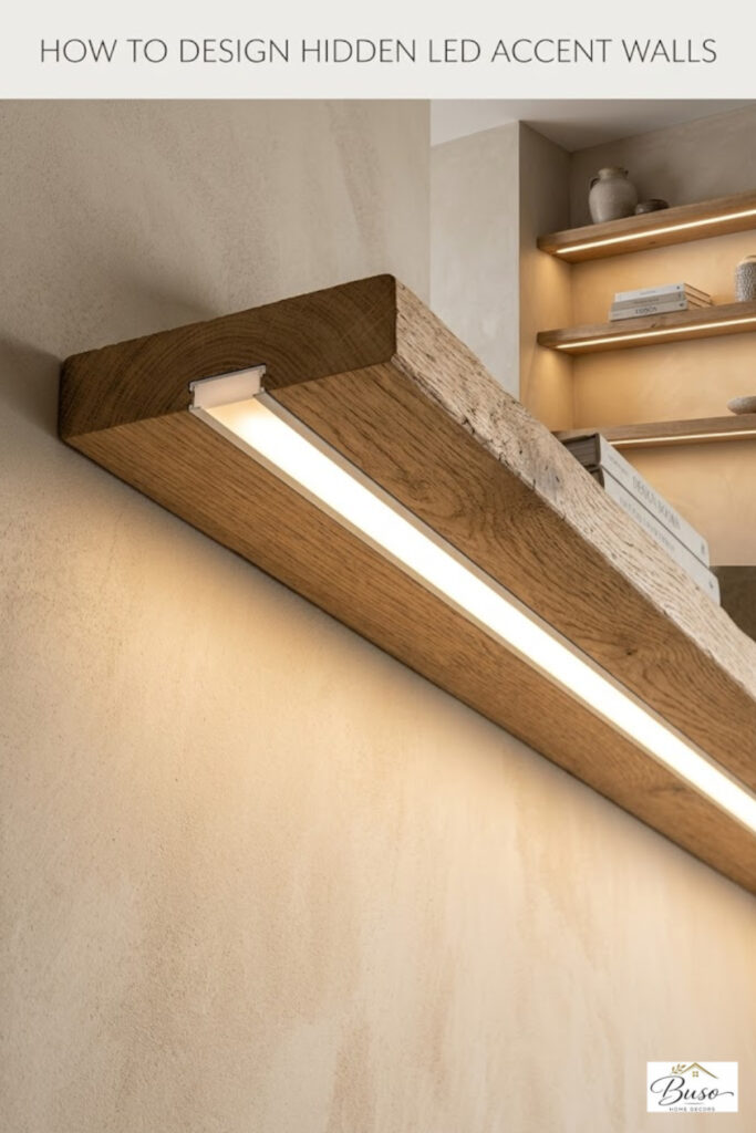 How to Install LED Accent Lighting | Floating Shelf DIY Guide