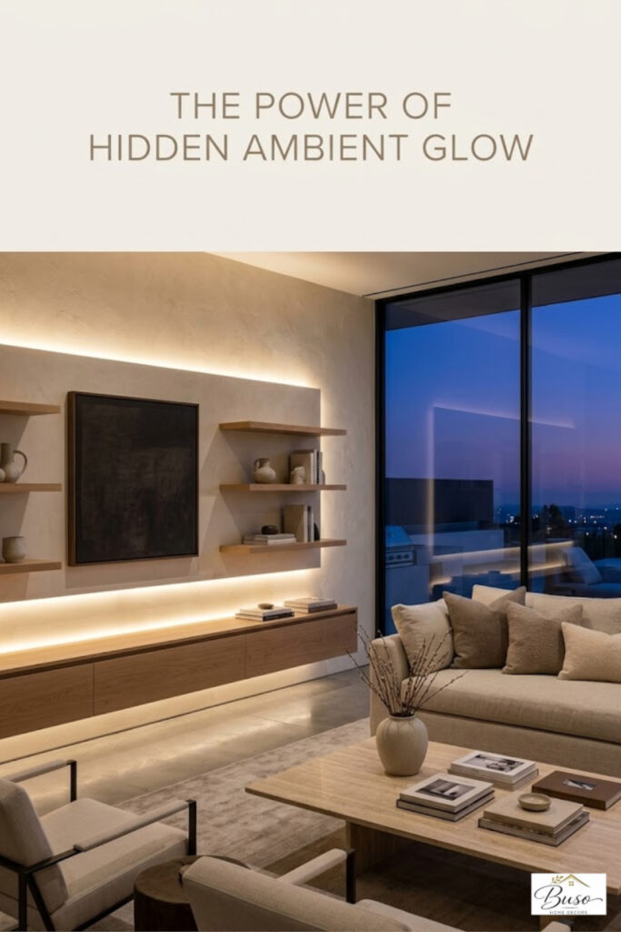 Luxury Architectural Backlighting Ideas | Modern Living Room Decor