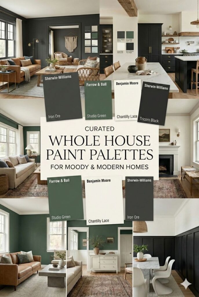 Moody Modern Color Harmony Palettes 🎨