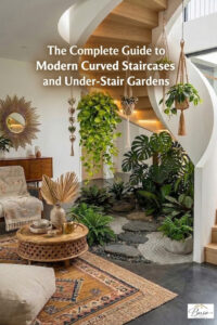 The Complete Guide to Modern Curved Staircases and Under-Stair Gardens